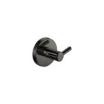 Διπλό Άγκιστρο Μπουρνουζιού PVD Gun Metal Polished SANCO