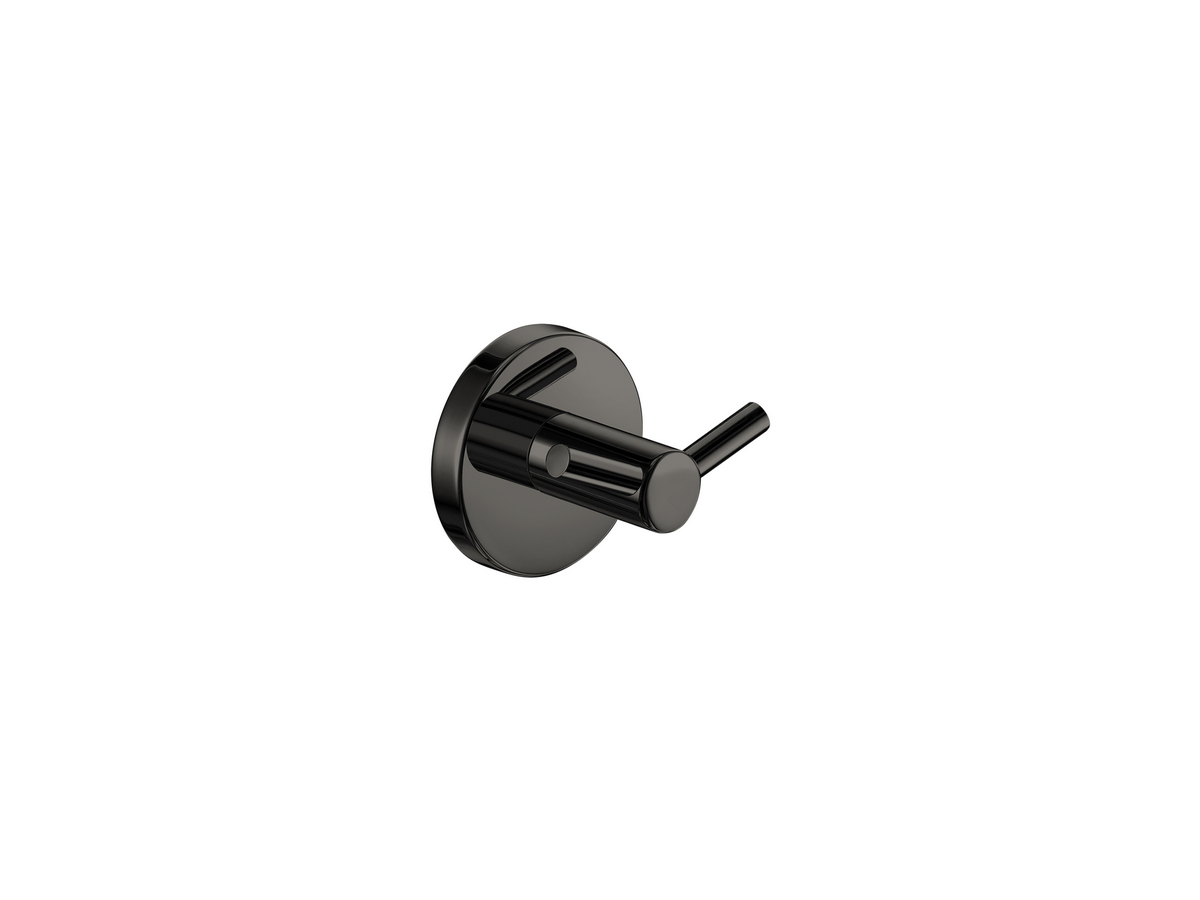25948-PVD-05PL Διπλό Άγκιστρο Μπουρνουζιού PVD Gun Metal Polished SANCO - Image 1