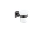 Glass Holder wall Mounted Σκούρο Γραφίτη SANCO
