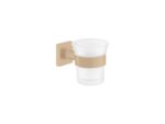 Glass Holder wall Mounted Mocha Ματ SANCO