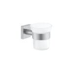 Glass Holder wall Mounted PVD Νίκελ Steel SANCO