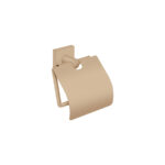 Toilet Roll Holder with cover Mocha Ματ SANCO