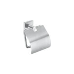 Toilet Roll Holder with cover PVD Νίκελ Steel SANCO