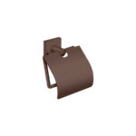 Toilet Roll Holder with cover Wenge Grain SANCO