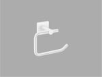 Toilet Roll Holder Λευκό Ματ SANCO