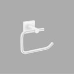 Toilet Roll Holder Λευκό Ματ SANCO
