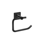 Toilet Roll Holder Μαύρο Ματ SANCO