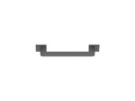 Single Towel Rail (30cm) Σκούρο Γραφίτη SANCO