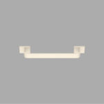 Single Towel Rail (30cm) Μπεζ Ματ SANCO