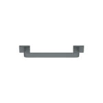 Single Towel Rail (30cm) Ανθρακί Grain SANCO