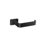 Toilet Roll Holder Μαύρο Ματ SANCO
