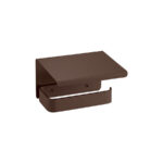 Toilet Roll Holder with cover Wenge Grain SANCO
