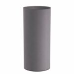 Καλάθι Απλύτων 30 Lit - Matt Concrete Grey, Pam & Co, Ø25 x H55 (cm), 2556-163