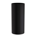 Καλάθι Απλύτων 30 Lit - Matt Black, Pam & Co, Ø25 x H55 (cm), 2556-403