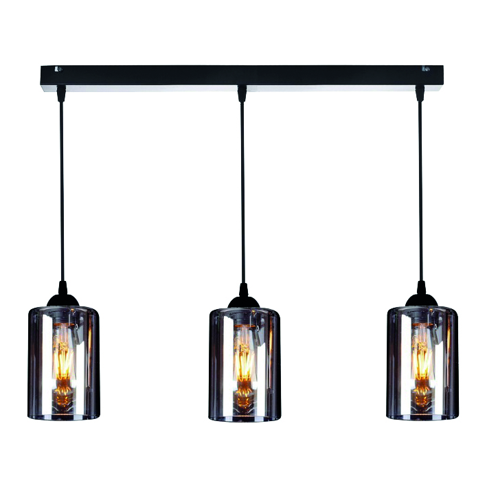 77-8201 KQ 8877-3 SMOG PENDANT SMOKED GLASSES Ζ2 - Image 1