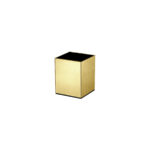 Portable Glass Holder PVD Golden Brass Brushed SANCO