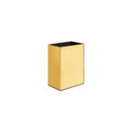 Portable Glass Holder PVD Golden Brass Brushed SANCO