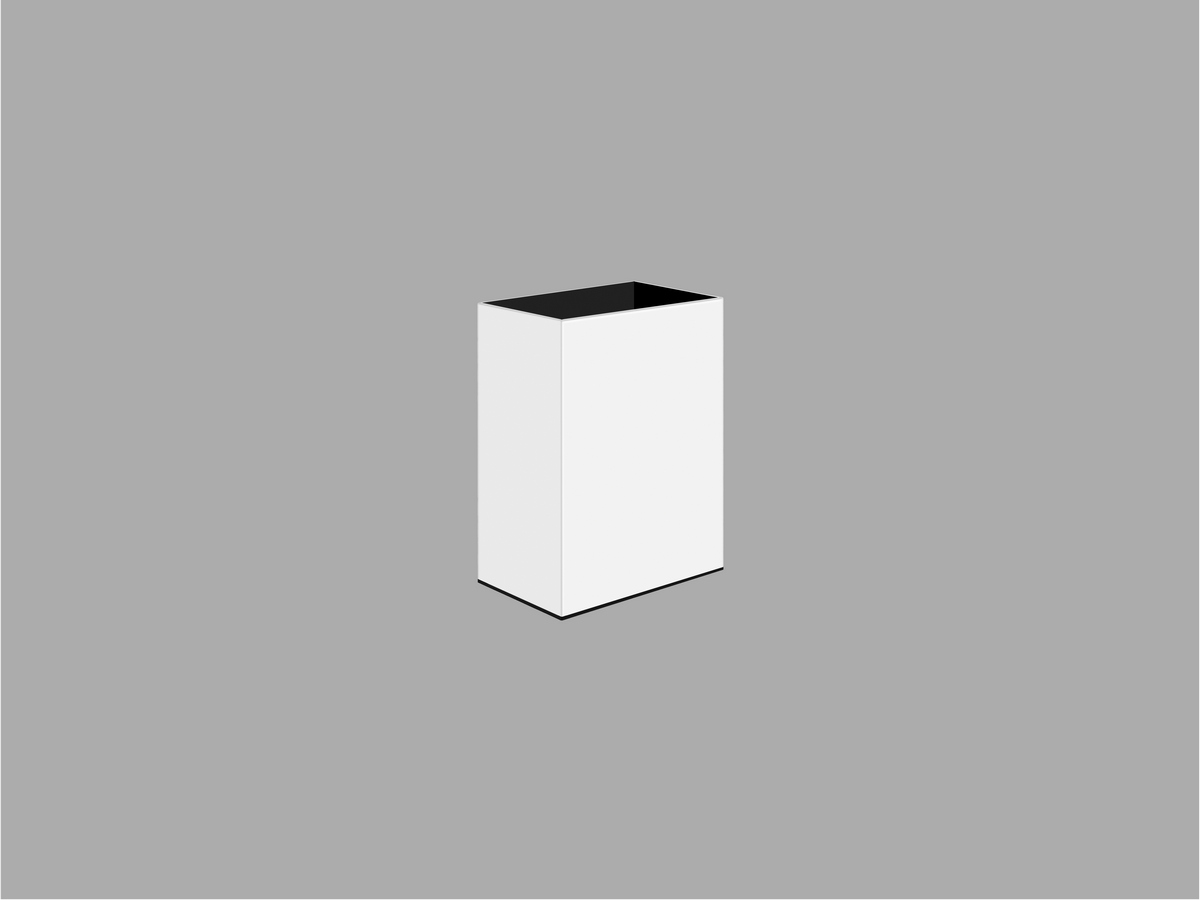 90154-Μ101 Portable Glass Holder Λευκό Ματ SANCO - Image 1