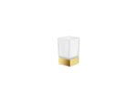 Portable Glass Holder PVD Golden Brass Polished SANCO
