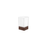 Portable Glass Holder Wenge Grain SANCO