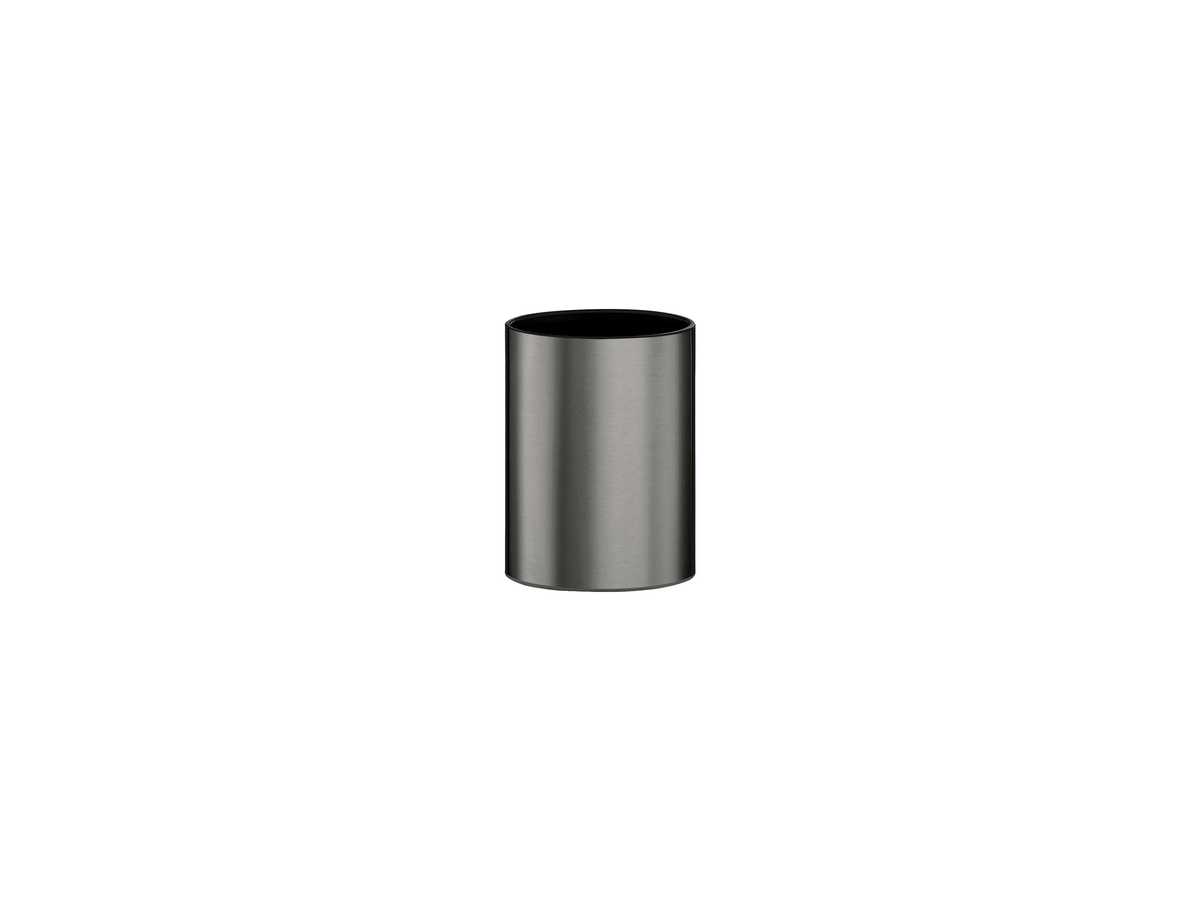 90156-PVD-05BR Portable Glass Holder PVD Gun Metal Brushed SANCO - Image 1