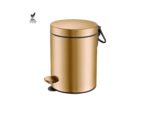 Κάδος Απορριμμάτων PVD Warm Bronze Brushed SANCO 5Lt Δαπέδου Soft Closing 20.5x28cm