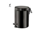 Κάδος Απορριμμάτων PVD Gun Metal Polished SANCO 5Lt Δαπέδου Soft Closing 20.5x28cm