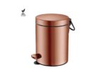 Κάδος Απορριμμάτων PVD Red Copper Brushed SANCO 5Lt Δαπέδου Soft Closing 20.5x28cm