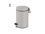 Κάδος Απορριμμάτων Τσιμέντο Γκρι Ματ 3Lt  Soft Closing 17x28cm SANCO