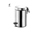 Κάδος Απορριμμάτων Inox 3Lt  Soft Closing 17x28cm