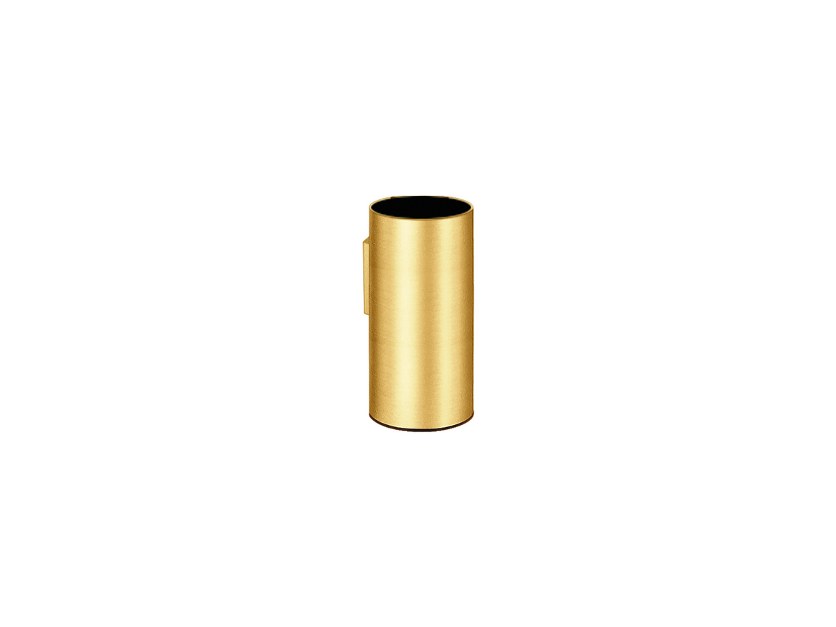91151-PVD-02BR Glass Holder wall Mounted PVD Golden Brass Brushed SANCO - Image 1