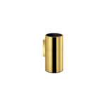 Glass Holder wall Mounted PVD Golden Brass Polished SANCO