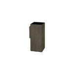 Glass Holder wall Mounted Dark Bronze Mat SANCO