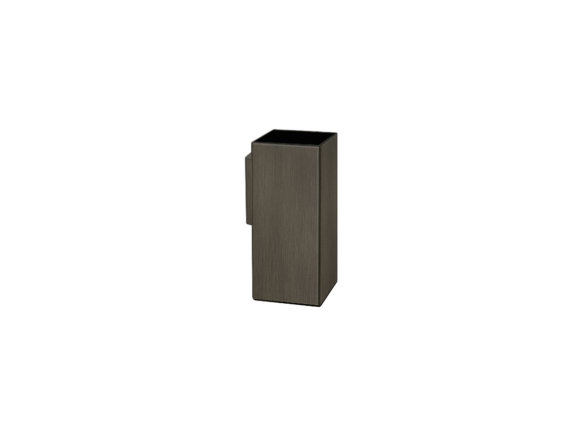 91153-DM25 Glass Holder wall Mounted Dark Bronze Mat SANCO - Image 1