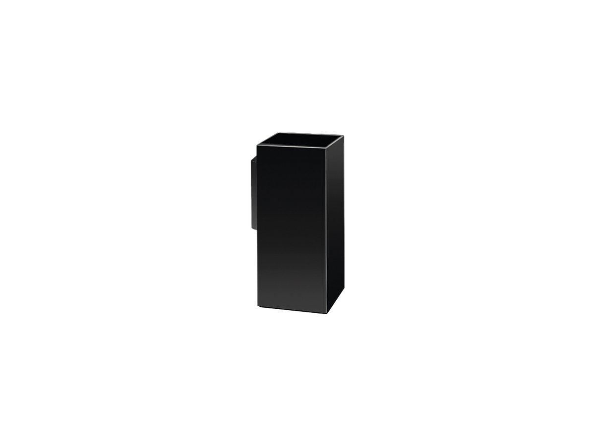 91153-Μ116 Glass Holder wall Mounted Μαύρο Ματ SANCO - Image 1