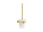 Θήκη Βούρτσας Τουαλέτας PVD Golden Brass Brushed SANCO