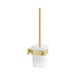 Θήκη Βούρτσας Τουαλέτας PVD Golden Brass Brushed SANCO