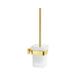 Θήκη Βούρτσας Τουαλέτας PVD Golden Brass Polished SANCO