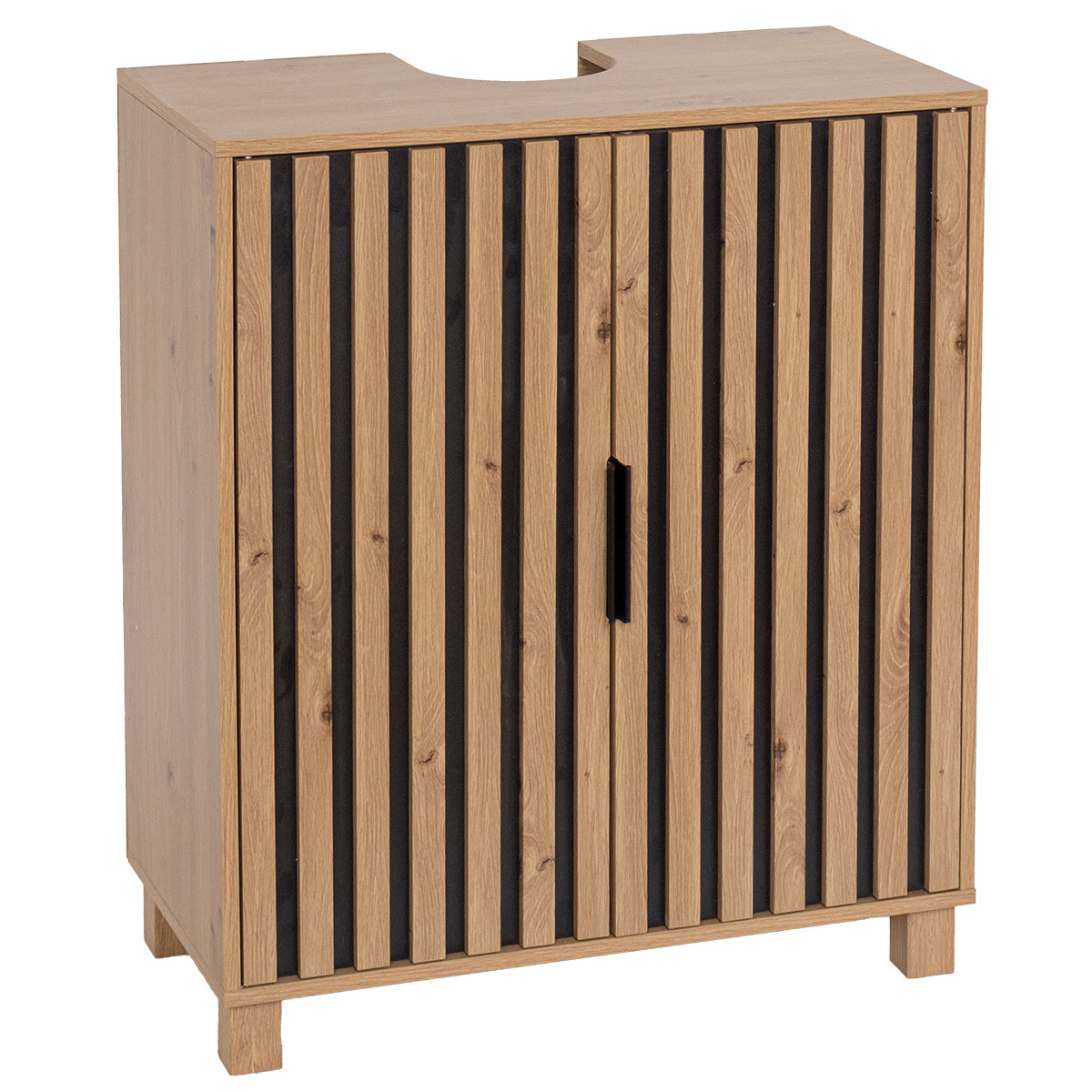 9900826 Έπιπλο Νιπτήρα Ξύλινο 60x30x70cm MRShome - Image 1