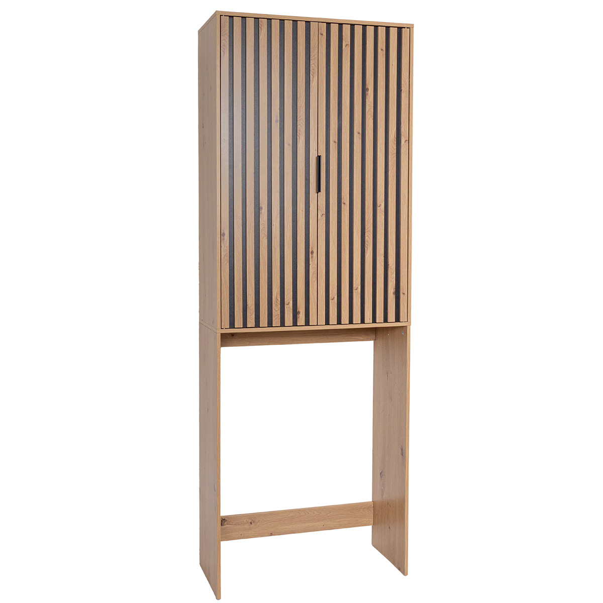 9941826 Έπιπλο Μπάνιου Ξύλινο 68x30x190cm MRShome - Image 1