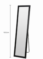 Επιδαπέδιος Καθρέπτης PS 125.2cm Black MRShome - Image 2
