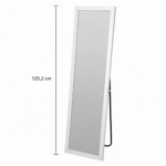 Επιδαπέδιος Καθρέπτης PS 125.2cm White MRShome - Image 4