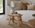 Διακοσμητικό Σκαμνάκι από Teakwood 31x19x25cm MRShome - Image 3