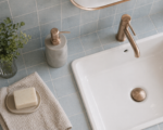 Δοχείο Κρεμοσάπουνου Stoneware 300ml 9x7.3x17.5cm Cool Grey 5U MRShome - Image 3