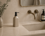 Δοχείο Κρεμοσάπουνου Stoneware 350ml 9x6x19.5cm Warm Grey 2U MRShome - Image 2