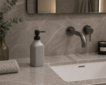Δοχείο Κρεμοσάπουνου Stoneware 350ml 9x6x19.5cm Cool Grey 5U MRShome - Image 2