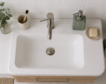 Δοχείο Κρεμοσάπουνου από Δολομίτη 300ml 8x5.5x18.2cm Green MRShome - Image 3