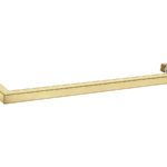 Γυάλινη Πόρτα PVD Golden Brass Brushed SANCO