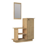 Έπιπλο εισόδου Cute Megapap χρώμα φυσικό οξιάς 90x35x95εκ. - Image 5