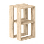 Κομοδίνο - Τραπεζάκι βοηθητικό Lonie Megapap χρώμα travertine 34x30x55εκ. - Image 3